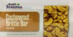 Cashewnut Brittle Bar