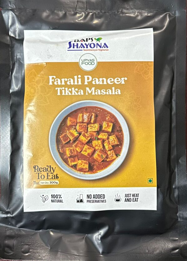 Ready to Eat -Farali Paneer Tikka Masala -54252