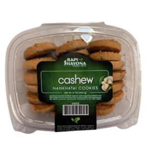 Cashew Nankhatai Cookies